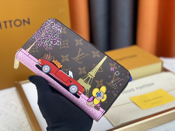 LVコピーウォレット正面デザイン